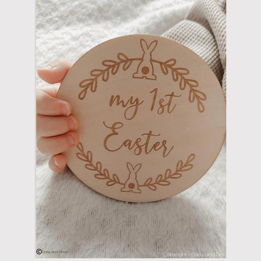 My first easter plaque