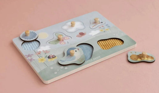 Little Dutch Touch Puzzle - Flowers and Butterflies
