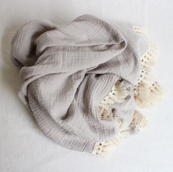 Tassel Baby Blanket