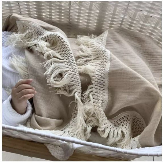 Tassel Baby Blanket