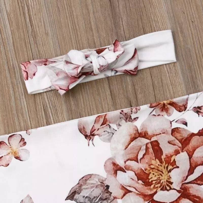 Swaddle Blanket with matching bow