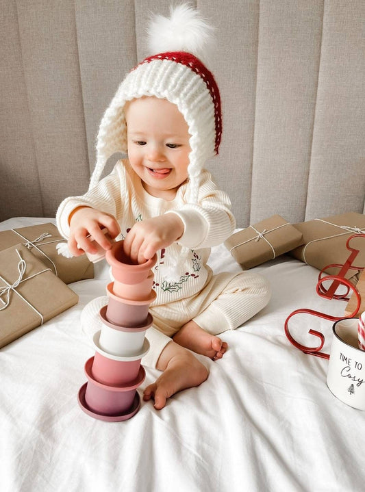 Silicone Stacking Cups