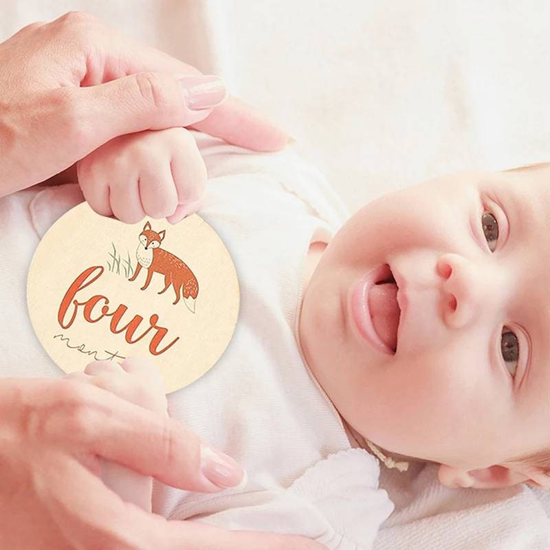 Wooden milestone plaques