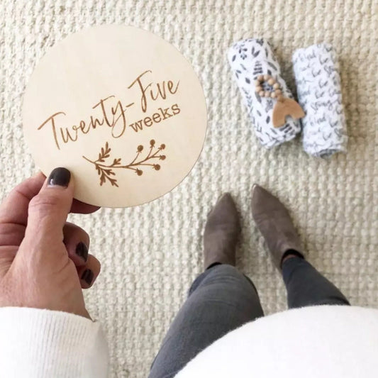 Pregnancy milestone cards