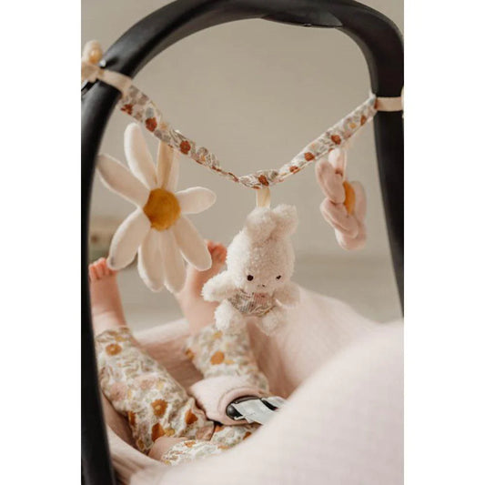 Miffy Vintage Flowers Car Seat Toy
