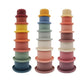 Silicone Stacking Cups