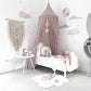 cot canopy / bed canopy - lace detail