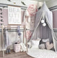 cot canopy / bed canopy - lace detail