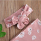 Swaddle Blanket with matching bow