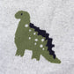 Knitted Dinosaur - Blanket